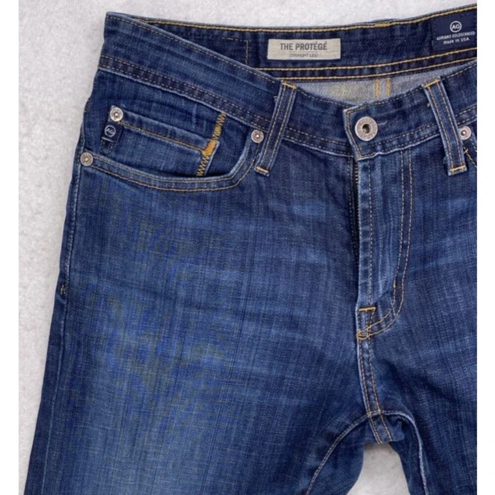 AG Adriano Goldschmied The Protege Straight Leg Jeans Mens 30x32 Blue Made in US